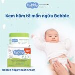 Kem Hăm Tả, Mẩn Ngứa Bebble Nappy Rash Cream 15ml