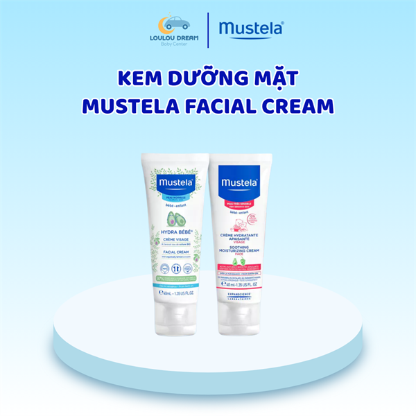 Kem dưỡng mặt da thường Mustela PHÁP 40ml