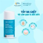 Tẩy da chết MooGoo cho mặt chiết xuất cám gạo và đất sét