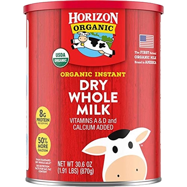 Sữa bột Horizon Organic nguyên kem của Mỹ 870 gram ( trên 1 tuổi)