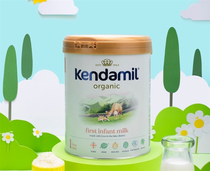 Sữa Kendamil Organic 800g hàng nội địa số 1 – ko tem TV