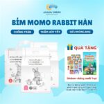 (AD SALE 255K) Bỉm Dán Momo Rabbit Hàn Quốc