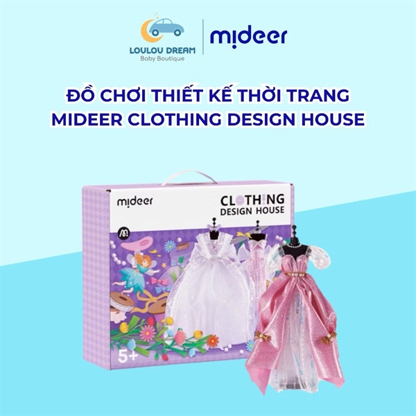 Đồ chơi thiết kế thời trang Mideer Clothing Design House MD6362