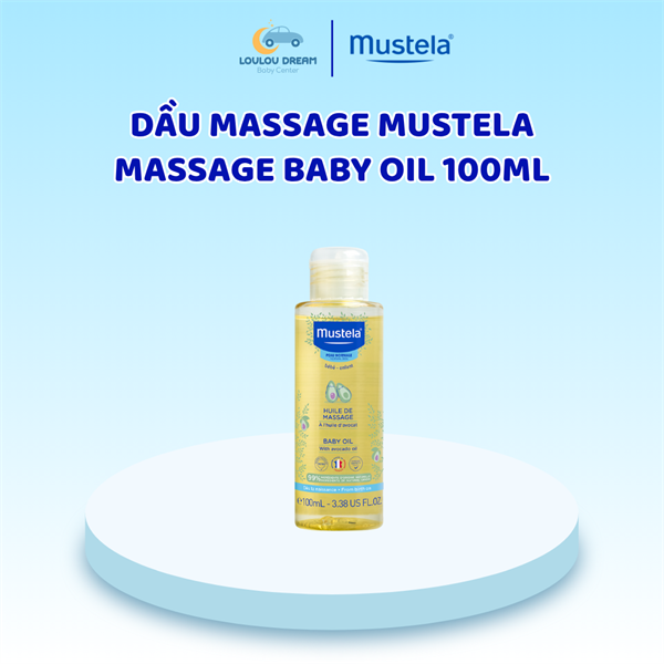 Dầu massage Mustela Massage Baby Oil 100ml