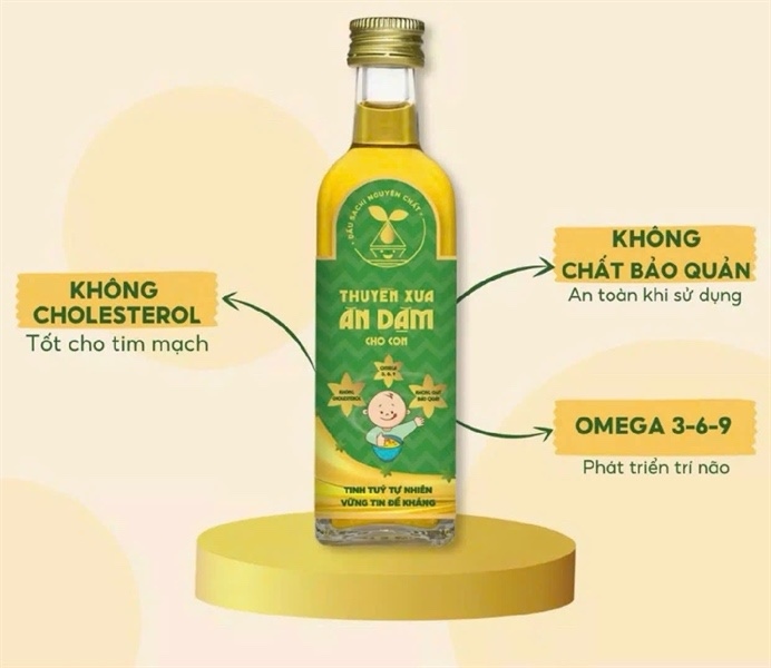 Dầu Ăn Dặm Sachi THUYỀN XƯA 65ML