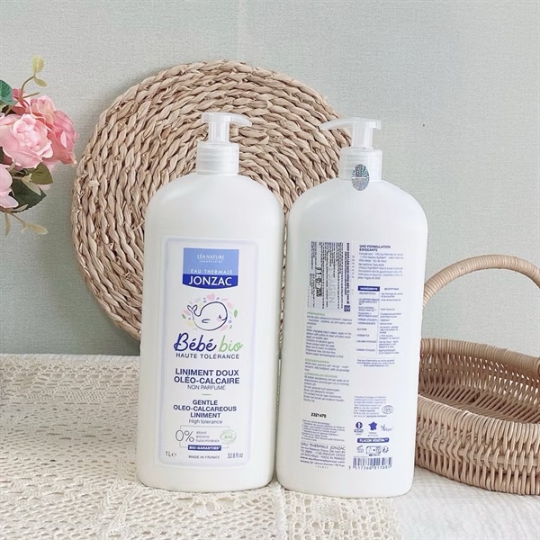 Kem thay tã bỉm Jonzac Bebe Bio Pháp 1L