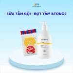 Sữa tắm gội 2-in-1 Oxygen Atono2 dịu nhẹ cho bé mini size (0M+) 30g