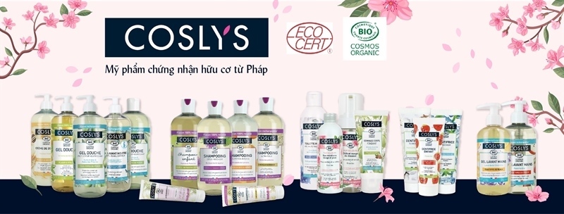Dầu gội hữu cơ dành cho tóc thường coslys 500ML
