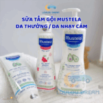 Sữa tắm gội 2in1 Mustela cho da thường Pháp 500ml