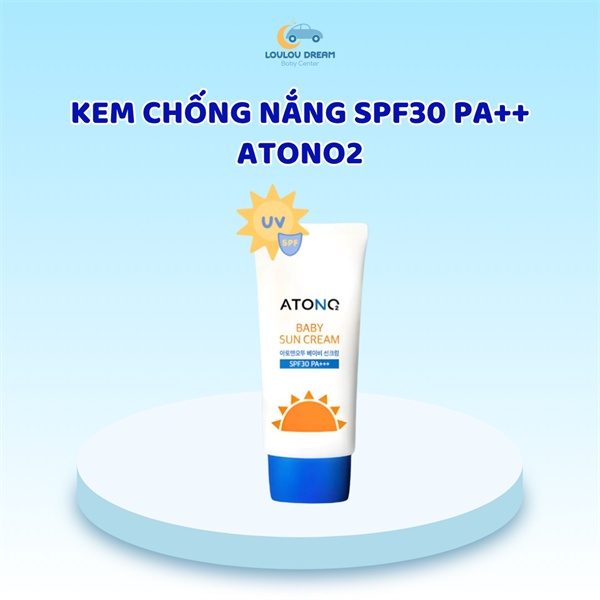 Kem chống nắng Thuần Chay oxygen ATONO2 dạng thỏi