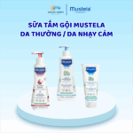 Sữa tắm gội 2in1 Mustela cho da thường Pháp 500ml