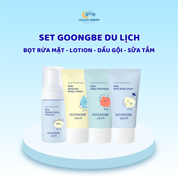 Bộ kit du lịch Chăm sóc da Goongbe Travel Kit 3*50ml