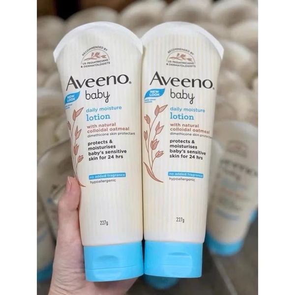 Sữa dưỡng thể hàng ngày Aveeno Baby Daily Moisture Lotion 227g