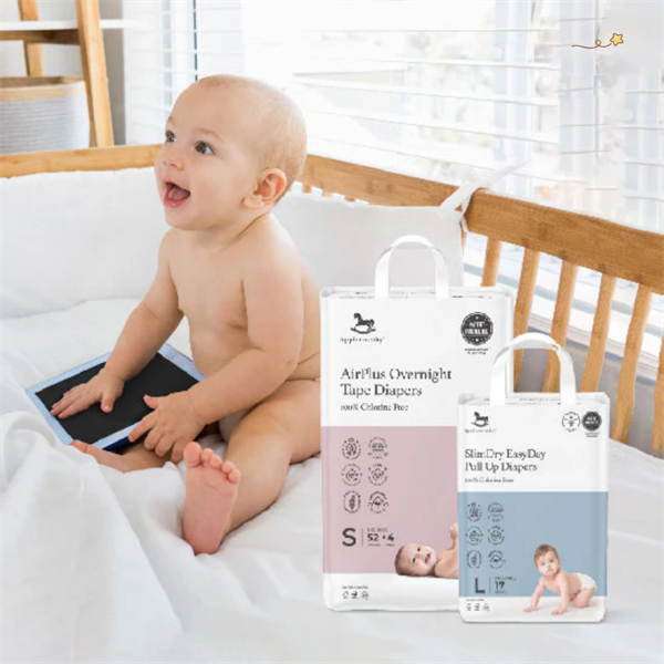 Bỉm Applecrumby Mini đêm dán size NB