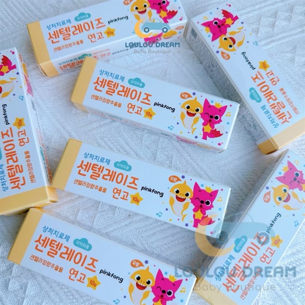 ￼Kem mỡ Pinkfong làm lành vết thuong, lành sẹo