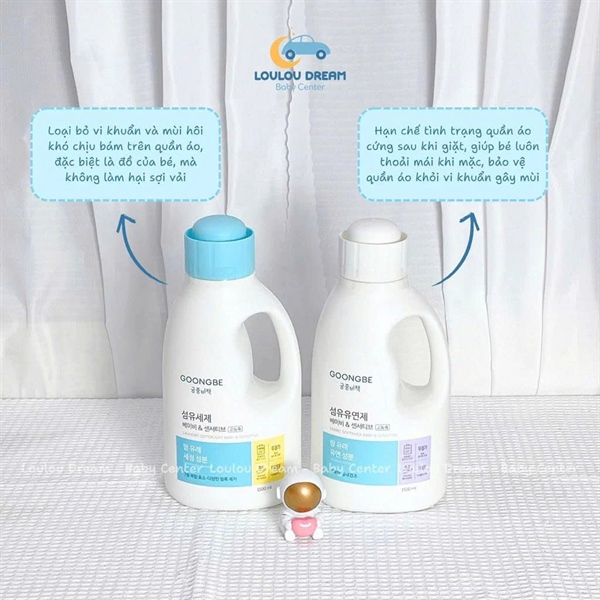 Nước Giặt Quần Áo GOONGBE Laundry Detergent Baby & Sensitive