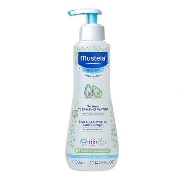 Nước làm sạch da Mustela Eau Nettoyant Pháp 300ML từ sơ sinh