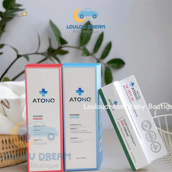 Sữa dưỡng ẩm hữu cơ Oxygen Atono2 cho bé mini size (0M+) 30g