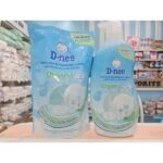 Nước rửa bình Dnee Thái Lan chai 600ml xanh dương