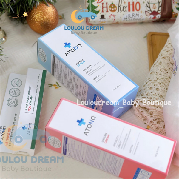 Kem dưỡng ẩm hữu cơ chuyên biệt Oxygen Atono2 cho bé mini size (0M+) 30g