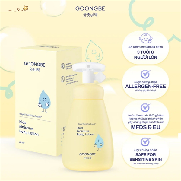 Kem Dưỡng Ẩm GOONGBE Barrier Cream HŨ 180ml từ 36m+