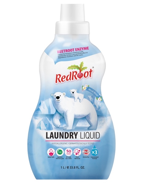 Nước giặt thuần chay Redroot- cho cả gia đình-1000ml