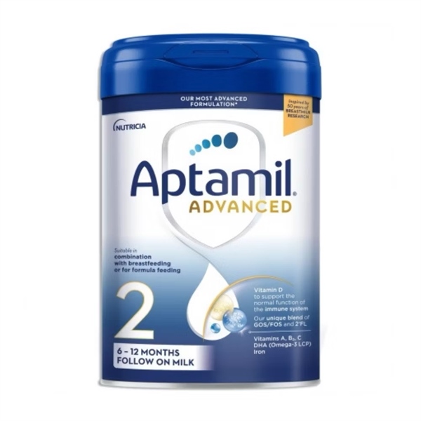 Sữa bột Aptamil advanced uk số 2