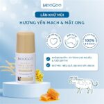 Kem lăn nách tự nhiên yến mạch và mật ong moogoo