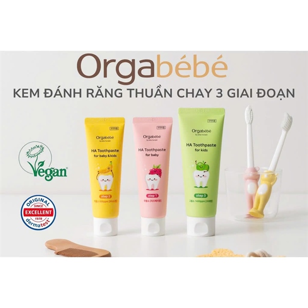 Kem đánh răng Orgabebe
