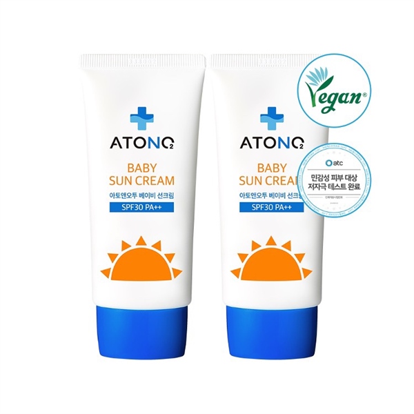Kem Chống Nắng Oxygen Atono2 SPF30 PA+++ HÀN QUỐC Cho Bé 6M+ (50 gram)