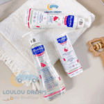 Sữa tắm gội 2in1 Mustela cho da nhạy cảm Soothing cleansing gel Pháp 300ml