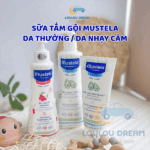 Sữa tắm gội 2in1 Mustela cho da thường Pháp 500ml