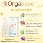 Dung dịch vệ sinh Orgabebe Hàn Quốc 300ml bé từ sơ sinh