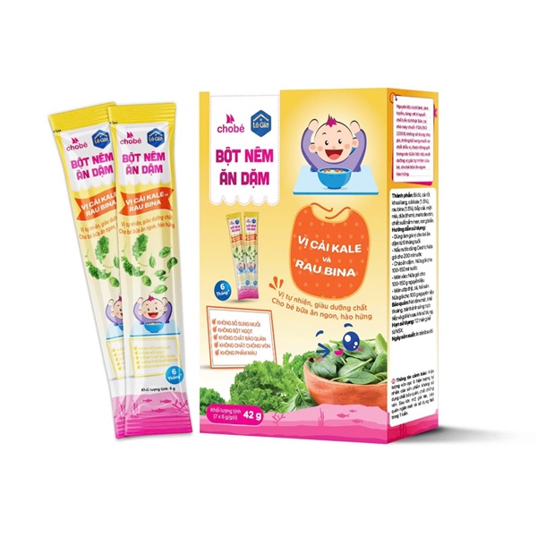 Hạt nêm Lê gia từ 6m+ mix vị