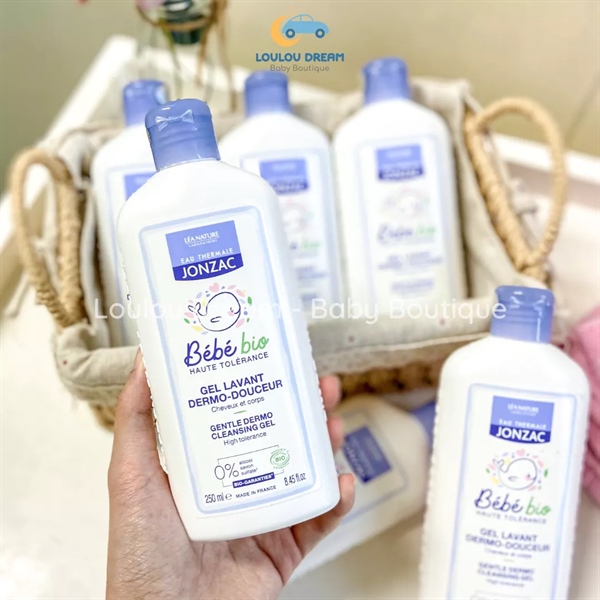 CHÁY HÀNG Sữa tắm gội Jonzac Gel Lavant Dermo-Douceur 250ml