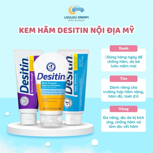 Kem hăm DESITIN nội địa Mỹ