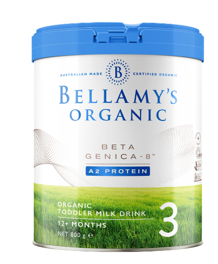 Sữa Bellamy’s Organic A2 số 3 800gram ( trên12 tháng tuổi)