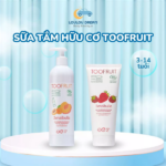 Sữa tắm hữu cơ cho bé 3-14 tuổi Toofruit 400ml