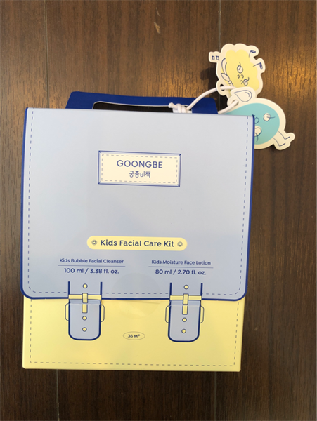 Set chăm sóc da mặt Goongbe kids Facial Care kit ( bọt rửa mặt 100ml + lotion face)