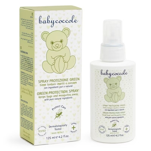 Xịt đuổi muỗi Babycoccole Italy 125ml cho bé từ sơ sinh