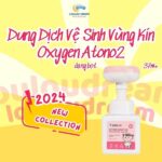 Dung dịch vệ sinh vùng kín Oxygen Atono2 dạng bọt cho bé từ 37 tháng 250ml