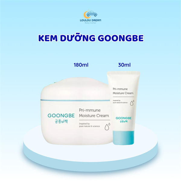 Kem dưỡng ẩm Goongbe Pri-mmune Moisture cream 30g MINI