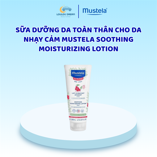 Kem dưỡng mặt da Nhạy cảm Mustela PHÁP 40ml