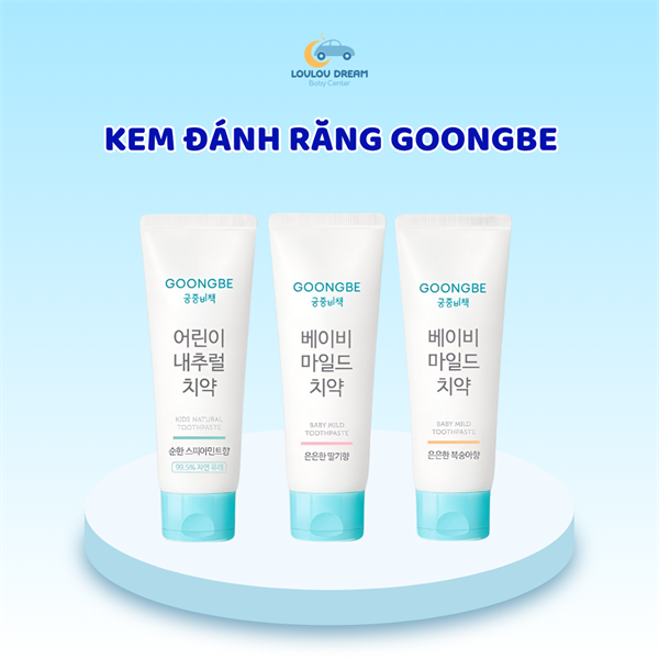 Kem đánh răng Goongbe từ 6m+