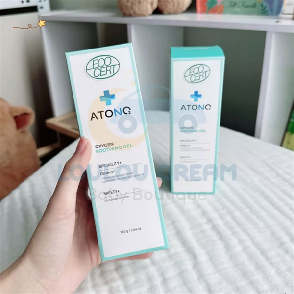 Soothing gel làm dịu da hữu cơ Oxygen Atono2 cho bé mini size (0M+) 30g