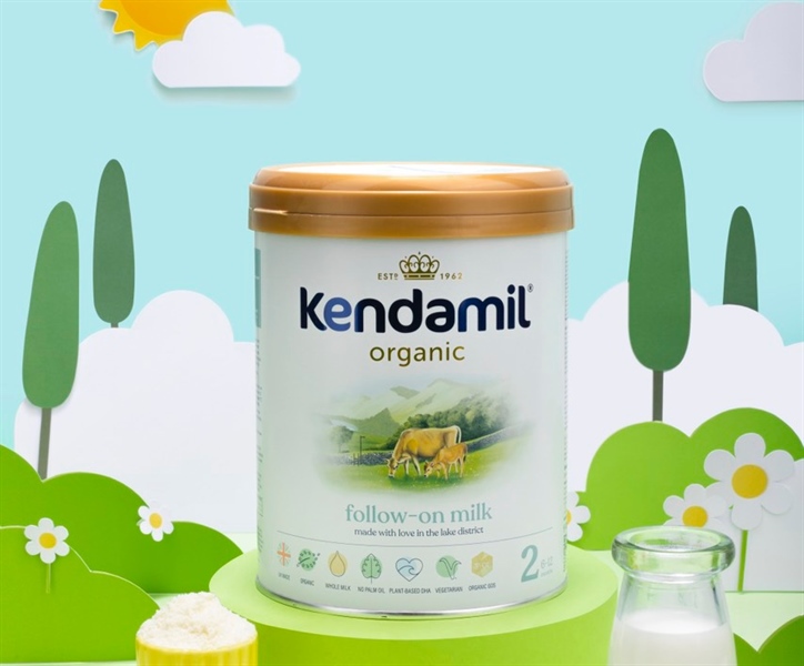 Sữa kendamil organic 800g hàng nội địa số 2 – ko tem TV