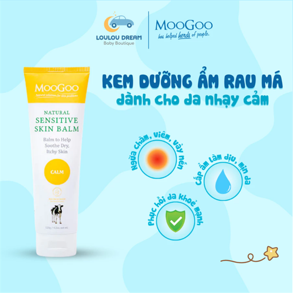 Kem dưỡng da rau má Moogoo 20g