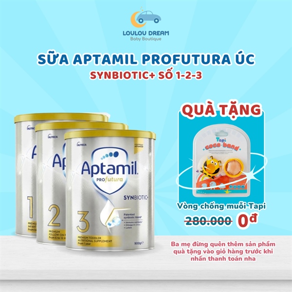 Sữa Aptamil Profutura Úc số 3 900g ( trên 1 tuổi)