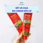 Sốt cà chua hữu cơ cho bé Bio Junior 150g từ 8m+