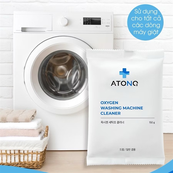 Bột tẩy lồng giặt Atono2 150g* (hộp 4 gói)